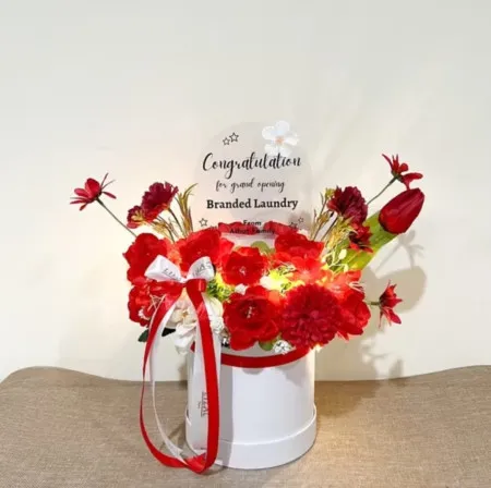 Bloom Box Akrilik Ucapan Grand Opening Sukabumi